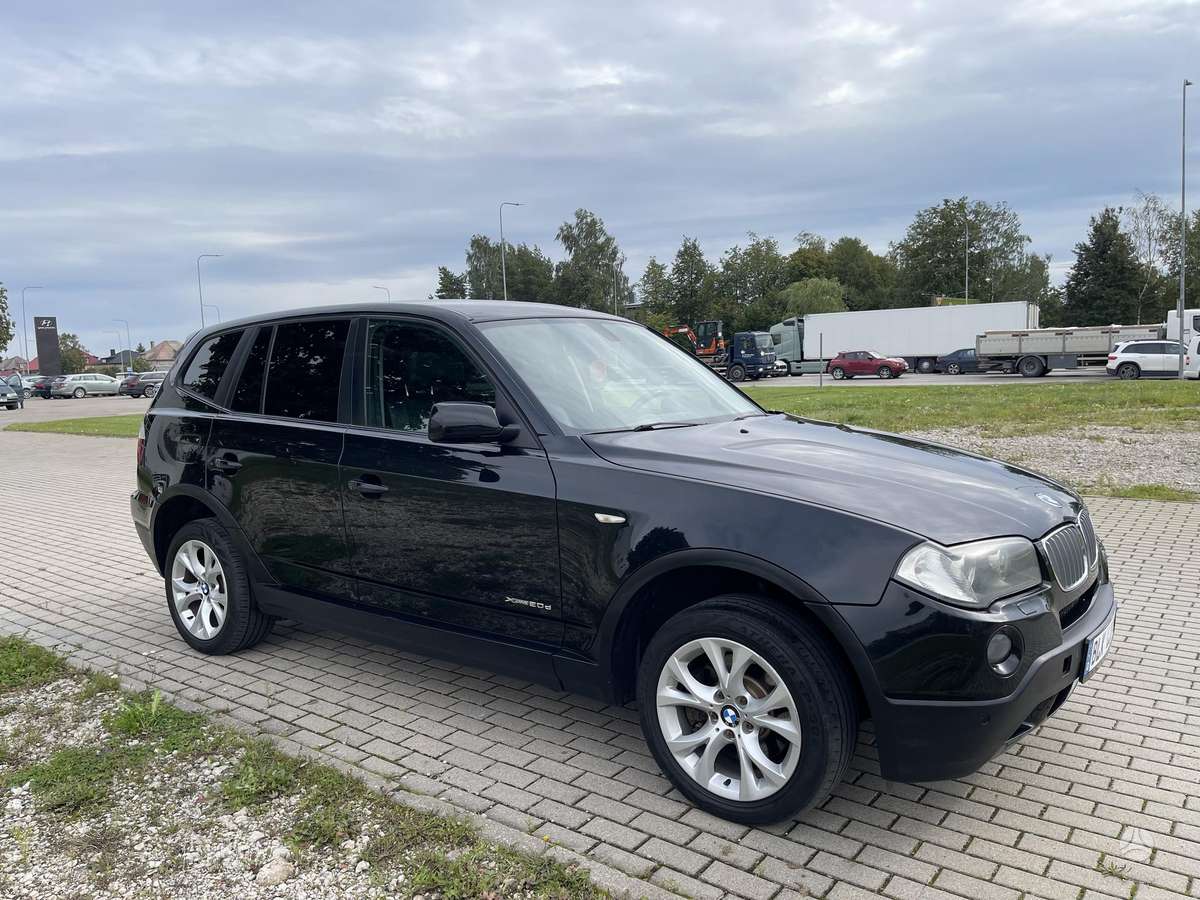 BMW X3 2008 — вигляд ззаду
