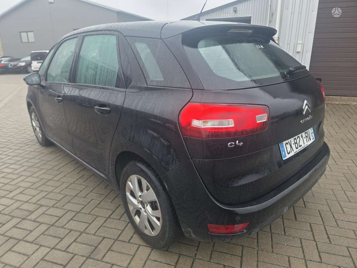 Citroen C4 2013 — вигляд ззаду