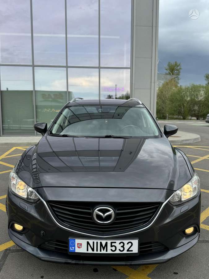Mazda 6 2013 — rear view