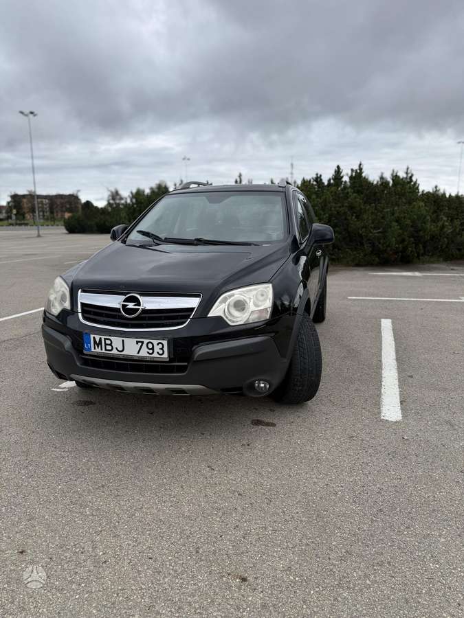 Opel Antara 2007 — салон