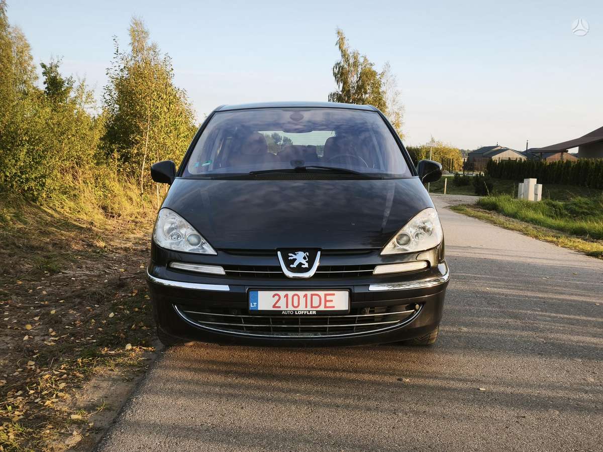 Peugeot 807 2010 — interior