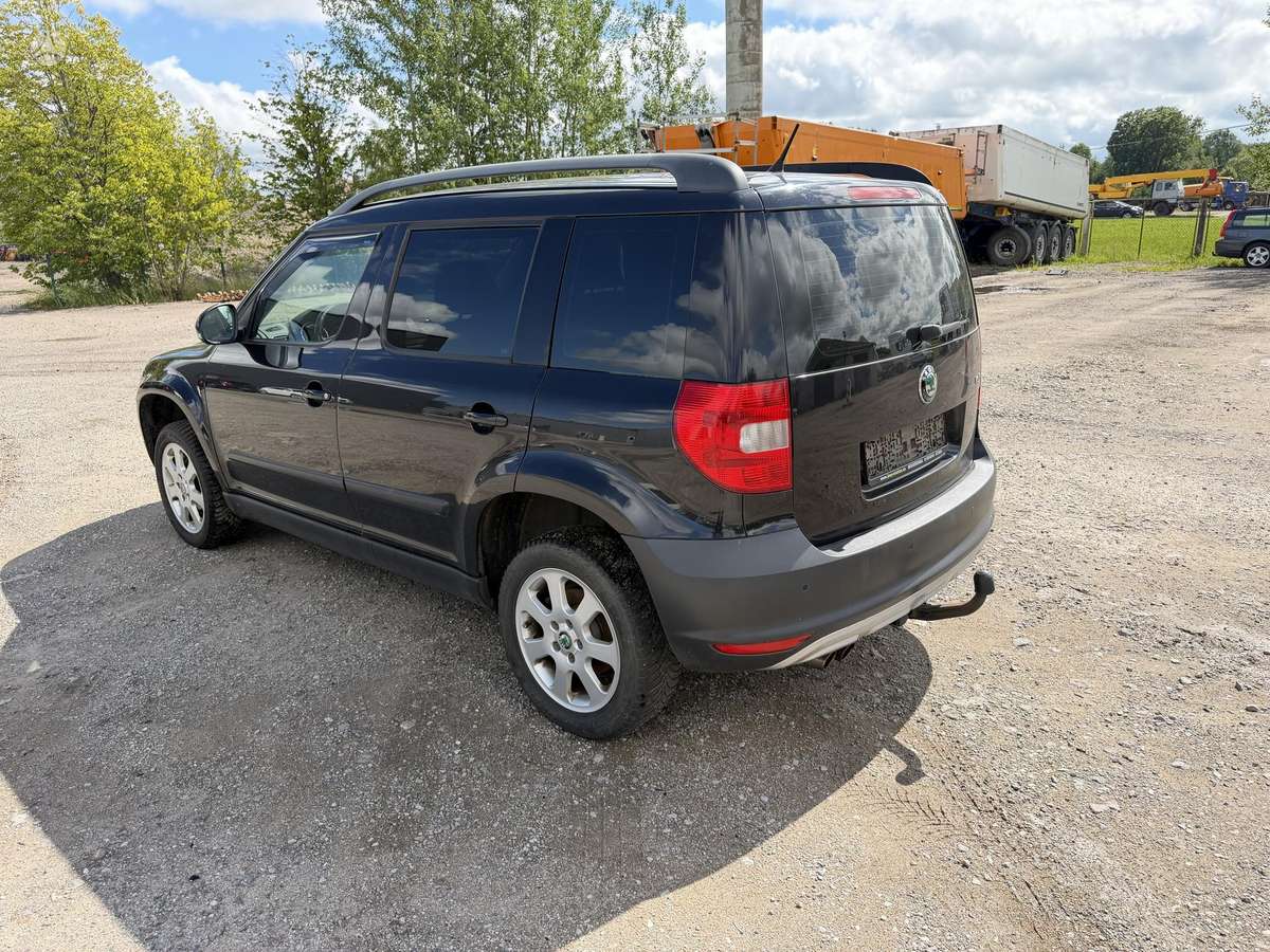 Skoda Yeti 2011 — двигун 1800 cm³, 160 HP (118kW)