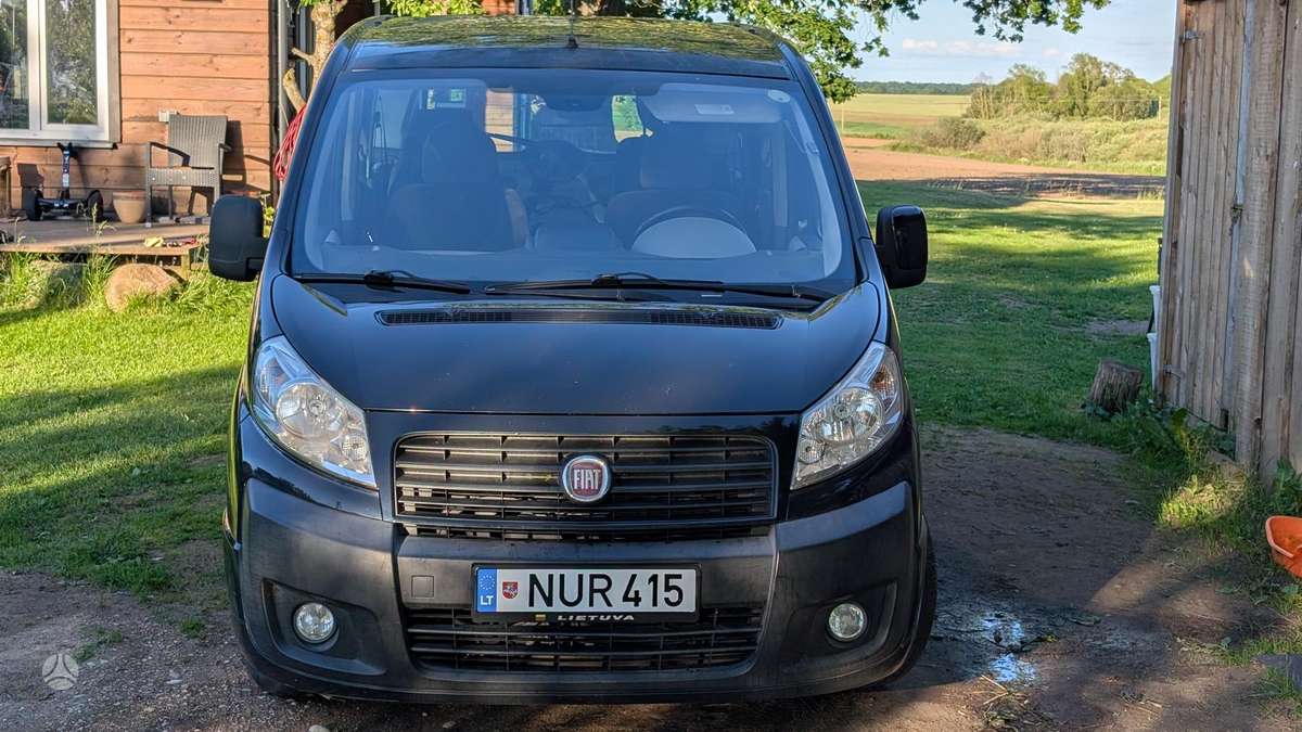 Fiat Scudo 2012 — interior