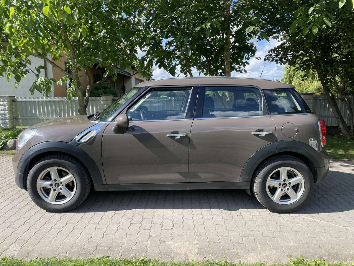 Mini Countryman 2014 — interior