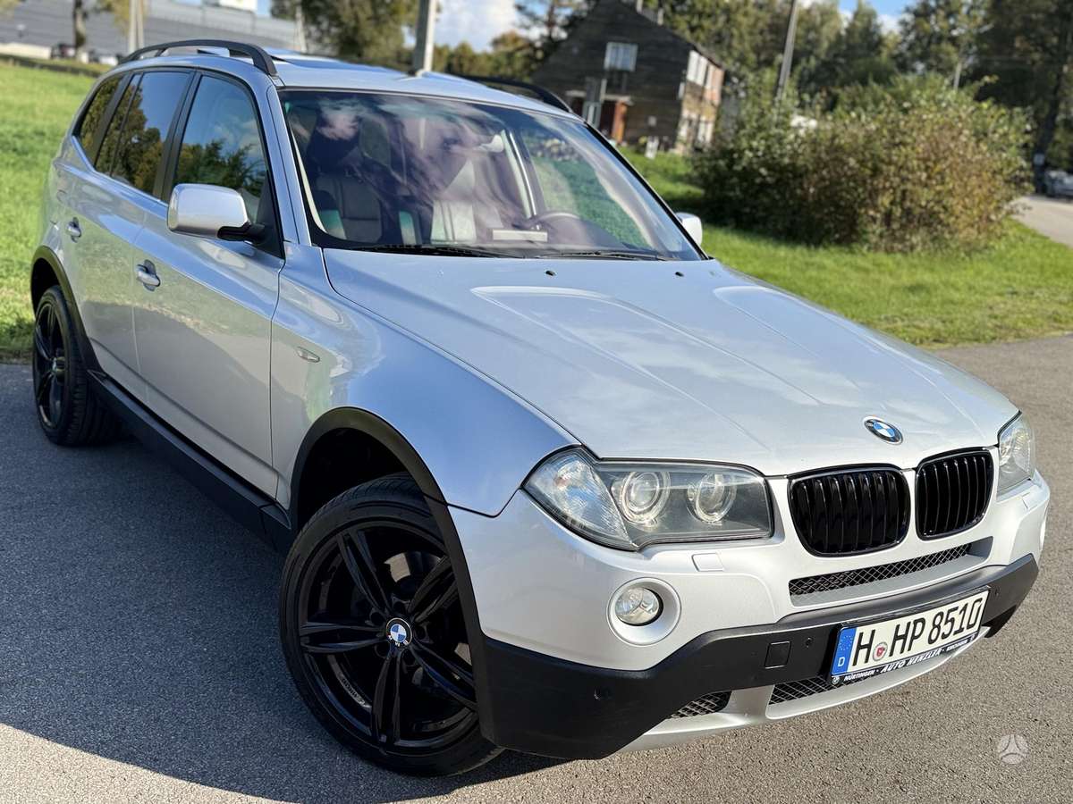 BMW X3 2008 — rear view