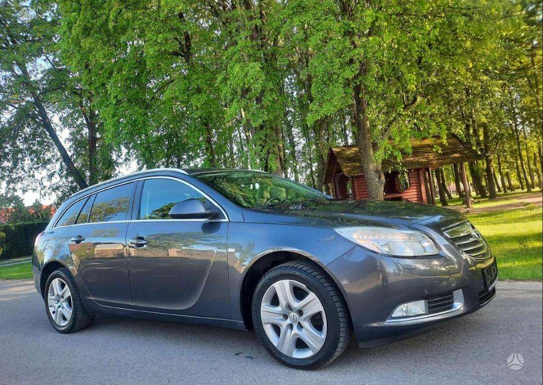 Opel Insignia 2009 — rear view