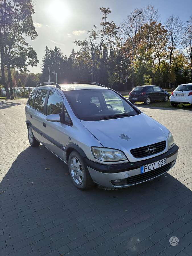 Opel Zafira 2004 — engine 1995 cm³, 101 HP (74kW)