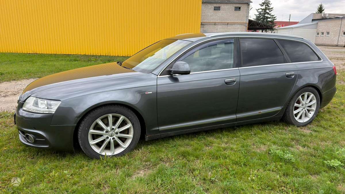 Audi A6 2009 — rear view