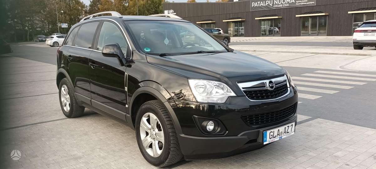 Opel Antara 2014 — interior