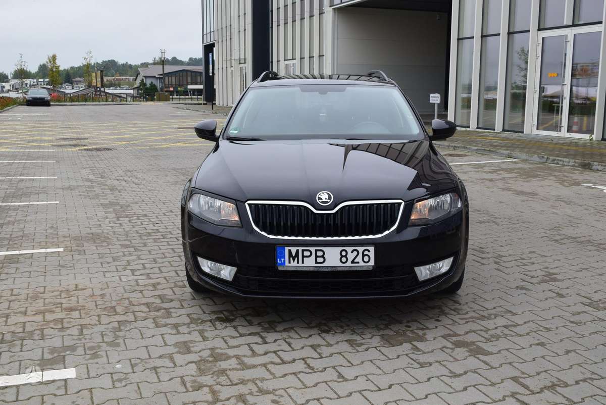 Skoda Octavia 2014 — вигляд ззаду