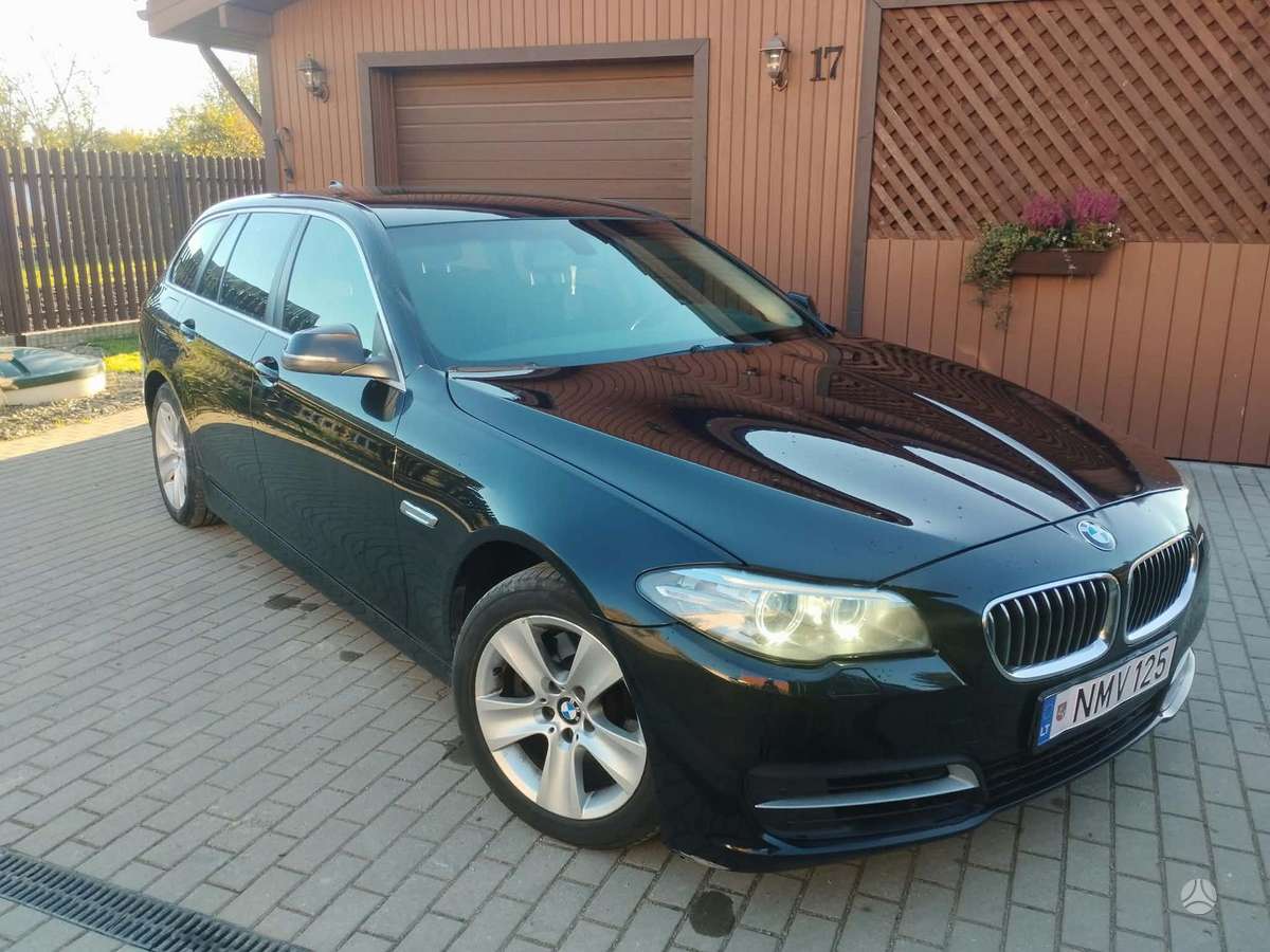 BMW 518 2013 — interior