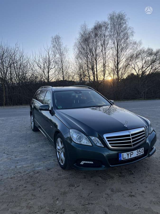 Mercedes-Benz E350 2010 — rear view