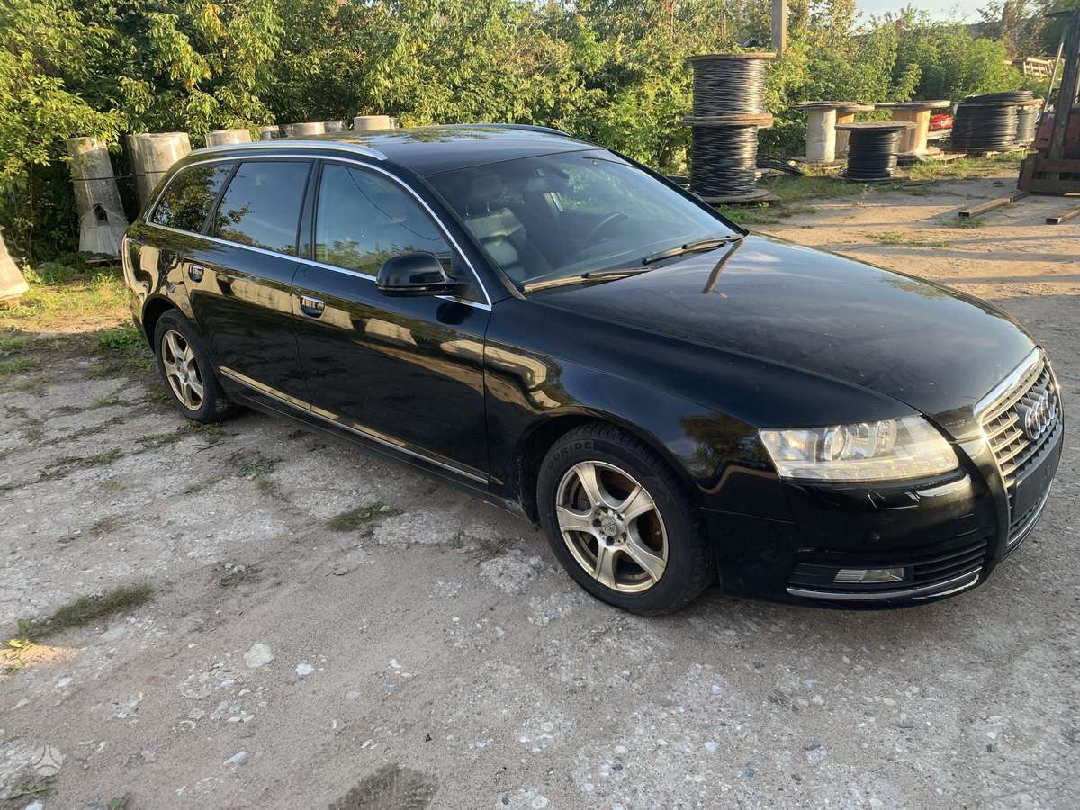 Audi A6 2009 — rear view