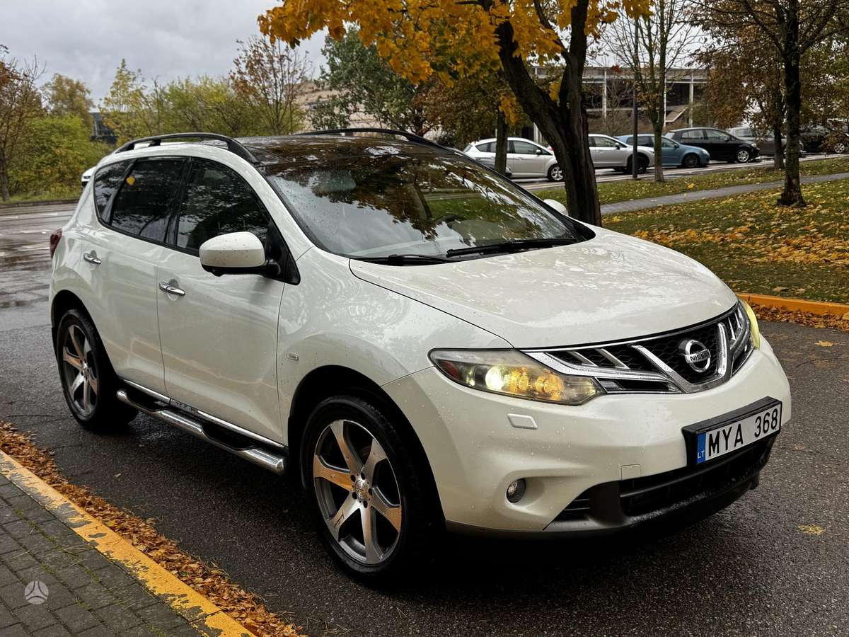 Nissan Murano 2012 — вигляд ззаду