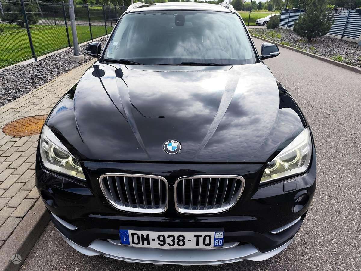 BMW X1 2014 — rear view
