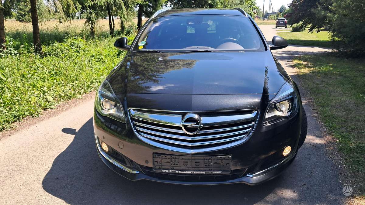 Opel Insignia 2014 — rear view