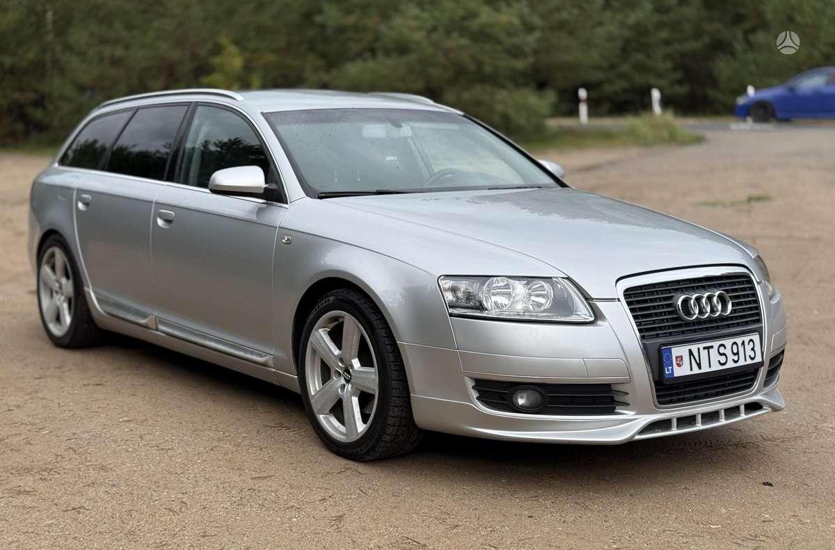 Audi A6 2007 — rear view