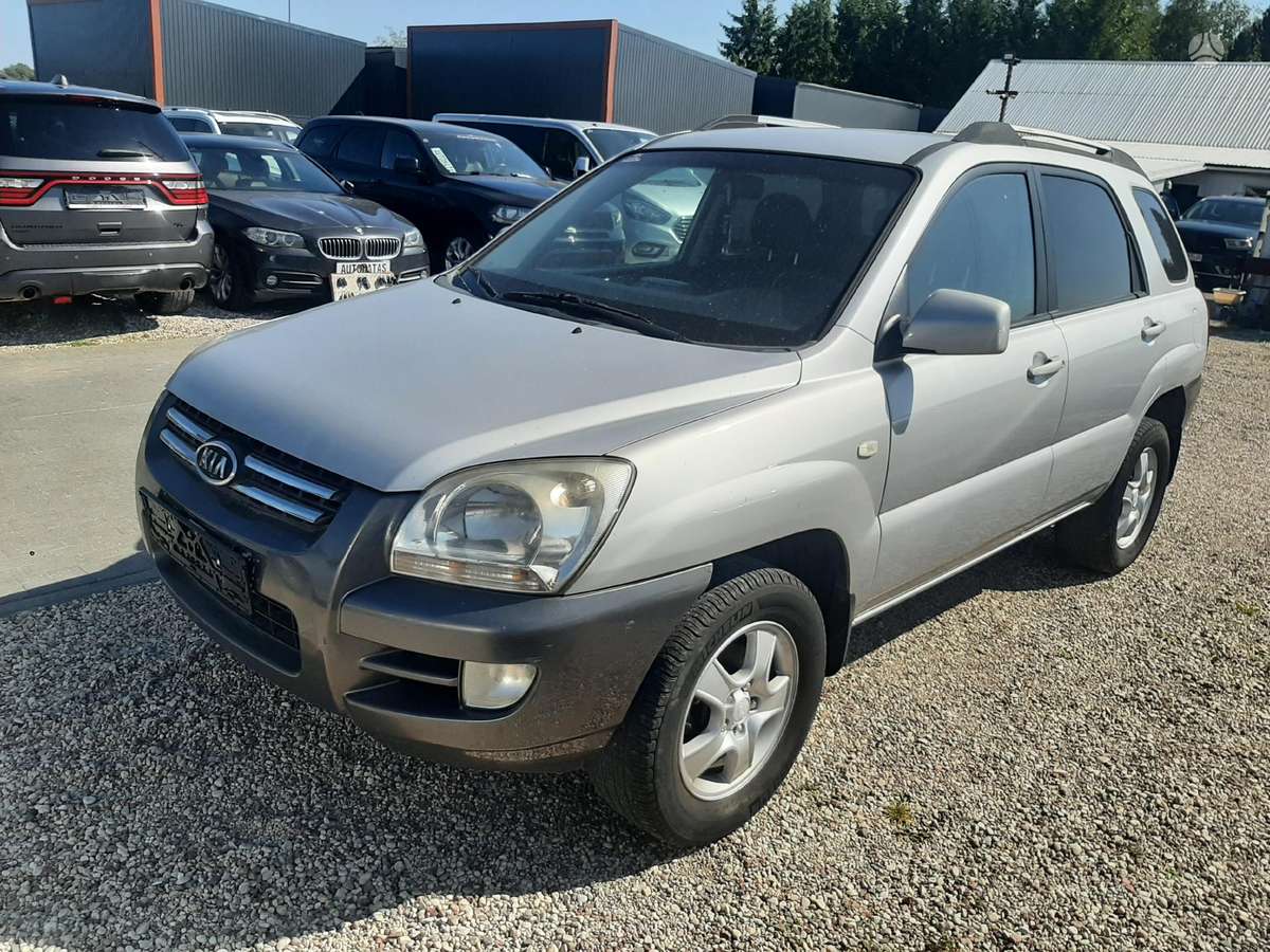 Kia Sportage 2008 — interior