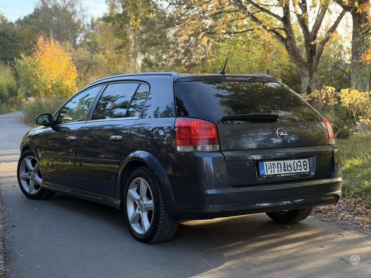 Opel Signum 2007 — вигляд ззаду