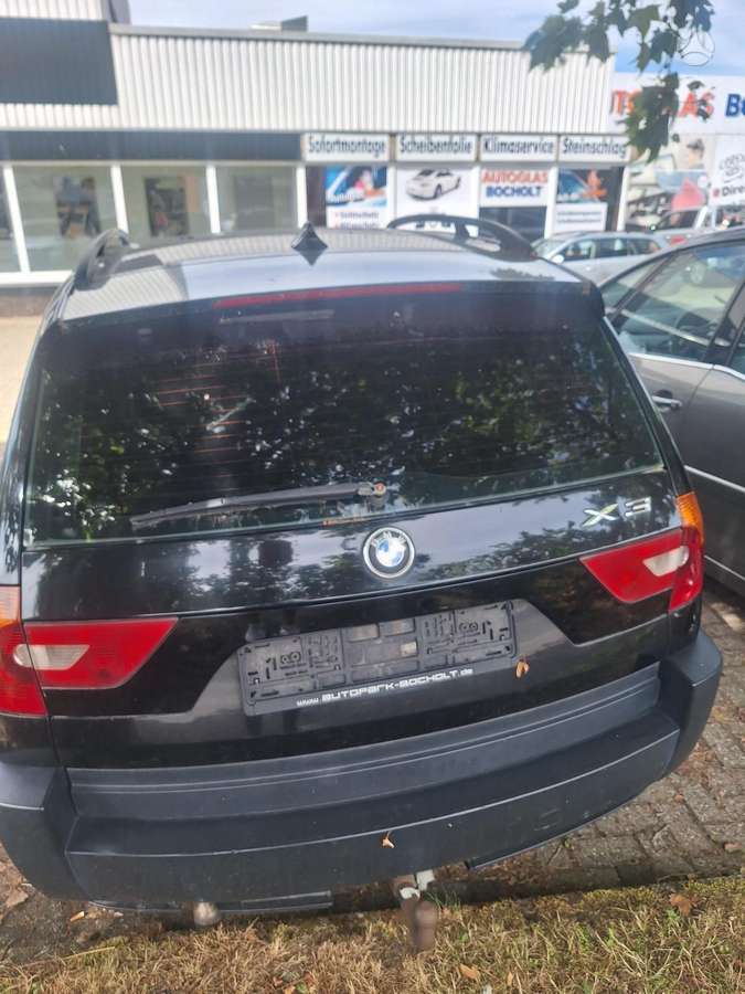 BMW X3 2006 — interior