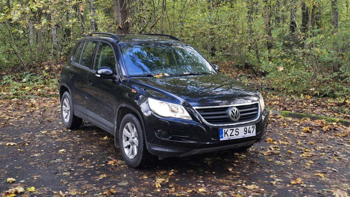 Volkswagen Tiguan 2008 — вигляд ззаду