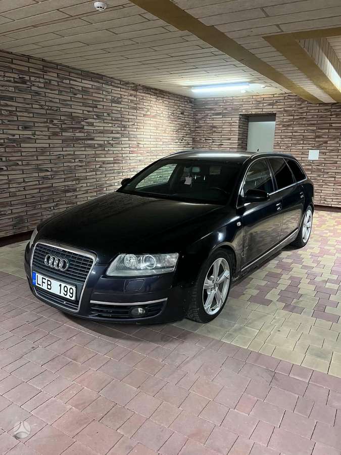 Audi A6 2006 — rear view