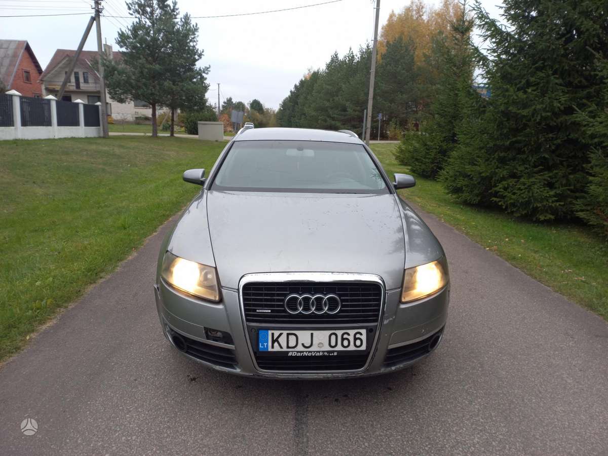 Audi A6 2008 — вигляд ззаду