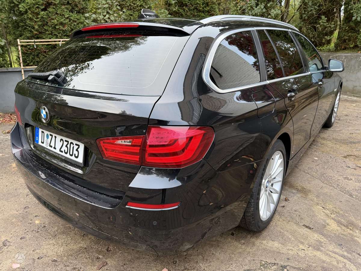 BMW 520 2013 — rear view