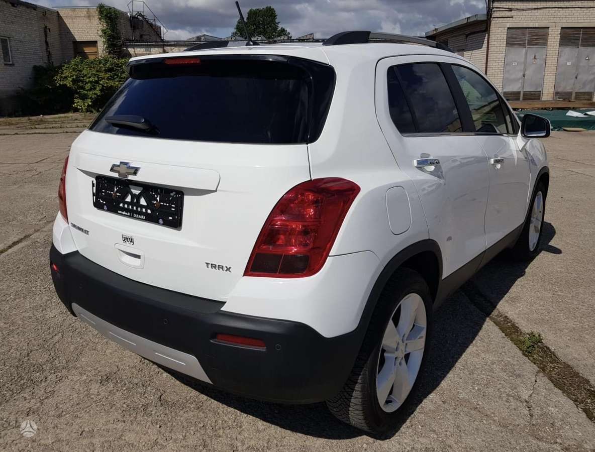 Chevrolet Trax 2013 — engine 1700 cm³, 131 HP (96kW)