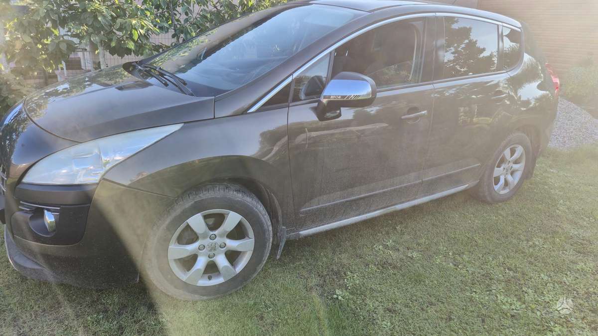 Peugeot 3008 2010 — вигляд ззаду