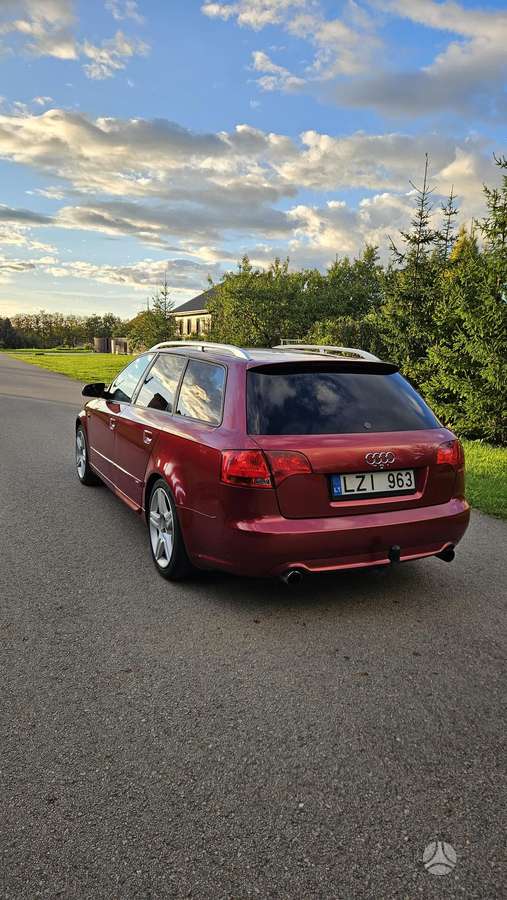 Audi A4 2007 — rear view