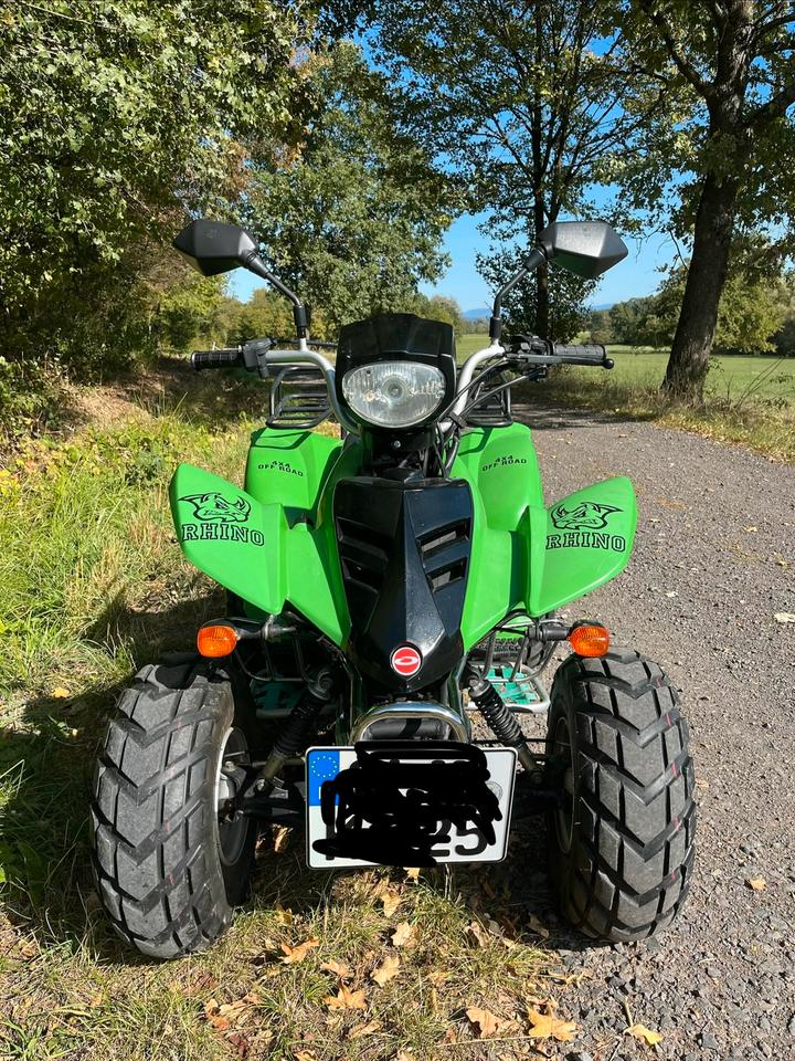 Weitere Motorräder Gelöscht • Loncin Quad 110ccm LOF Zulassung 2005 — вигляд ззаду