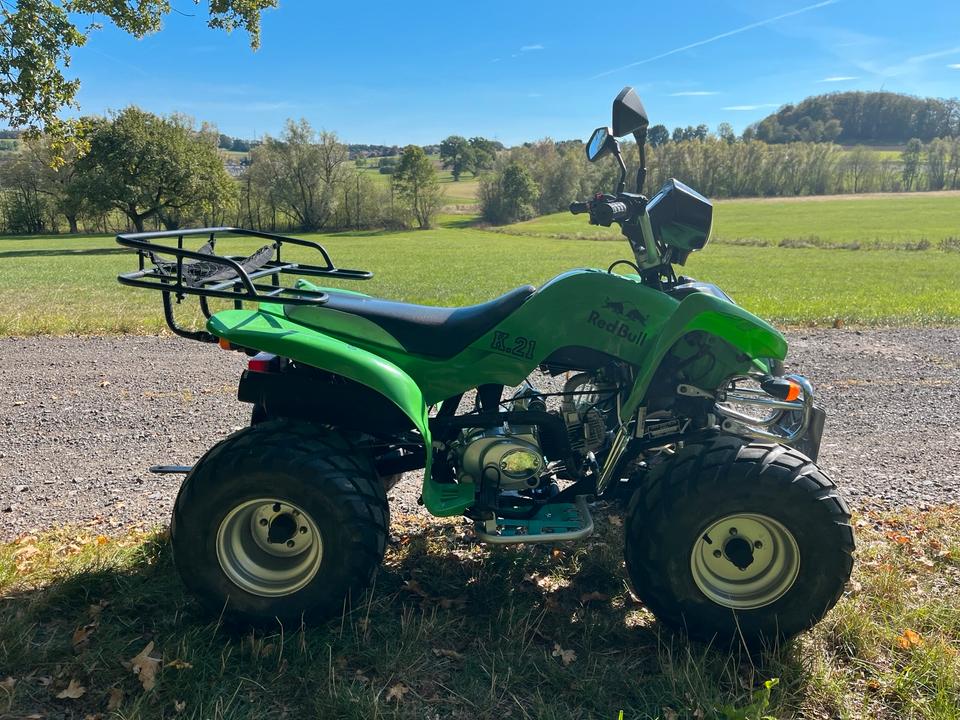 Weitere Motorräder Gelöscht • Loncin Quad 110ccm LOF Zulassung 2005 — салон