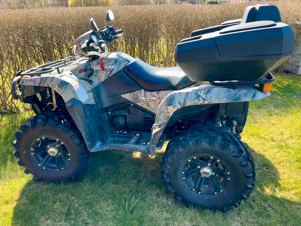 Suzuki Gelöscht • Quad Suzuki King 750 AXi 2011 — салон