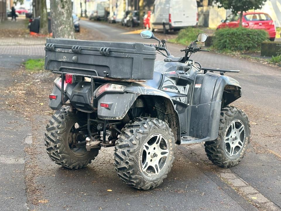  Explorer Agron 700 Max 4x4 LOF Zulassung Seilwinde AHG Kupplung 2011 — rear view