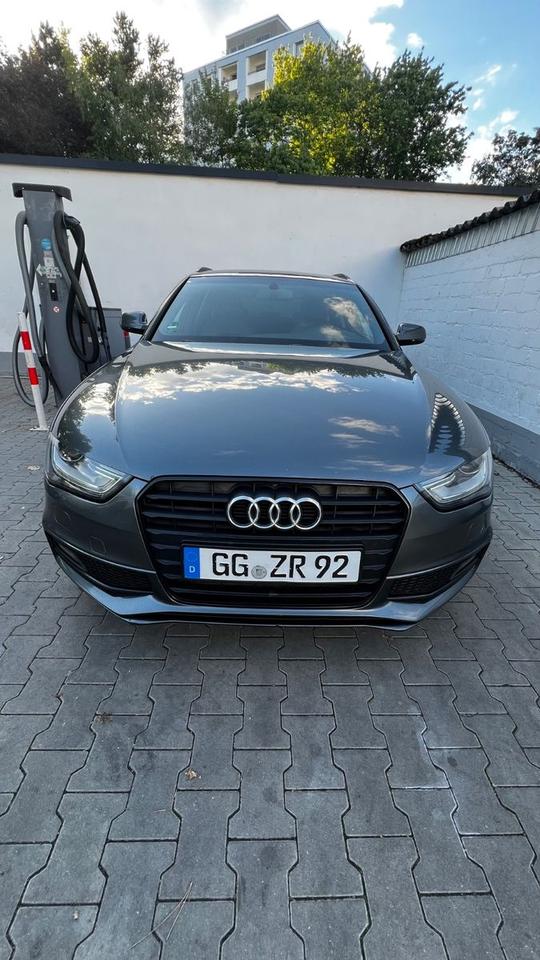 Audi A4 2012 — rear view