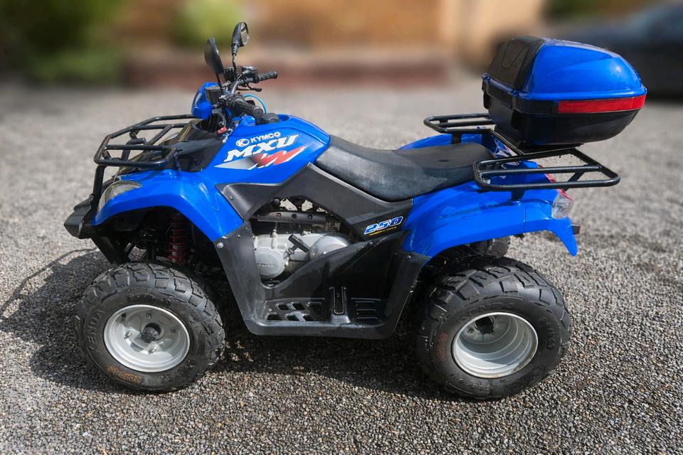 Kymco MXU 250 Quad ATV 2005 — interior