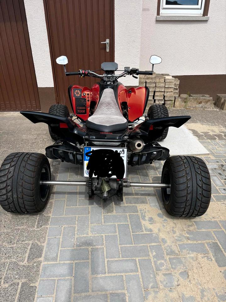 Yamaha Raptor 700 – LOF & Tuning 2012 — rear view