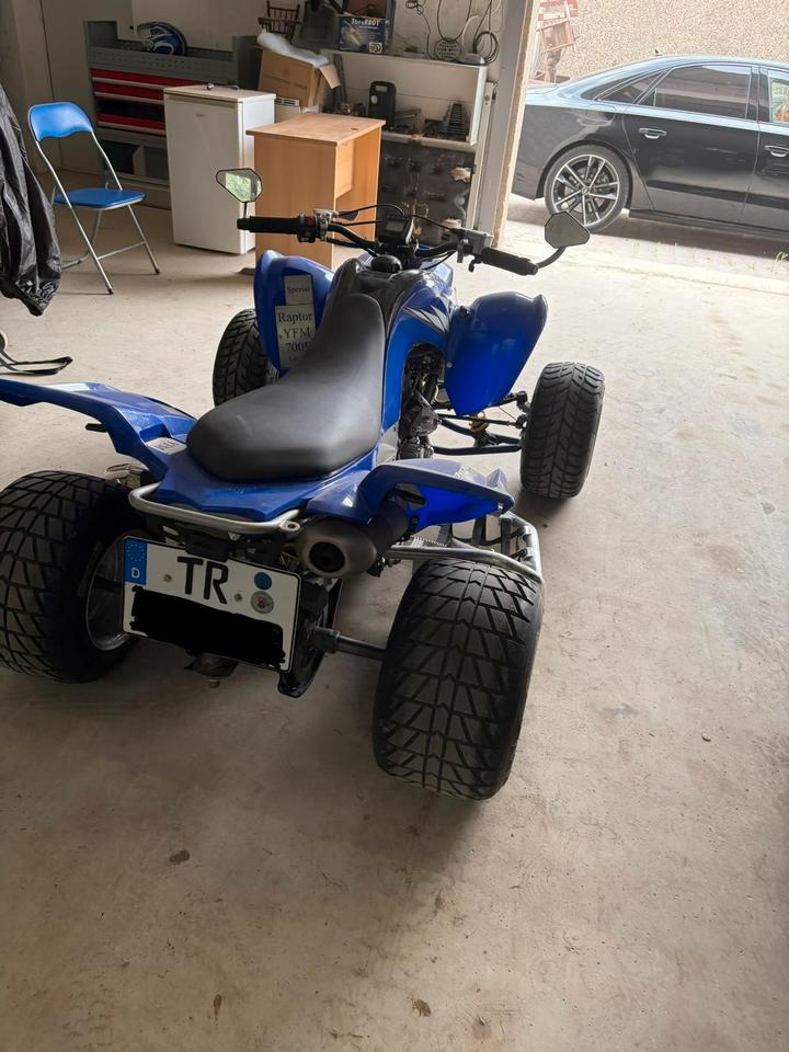 Yamaha Raptor 700R 2006 — вигляд ззаду