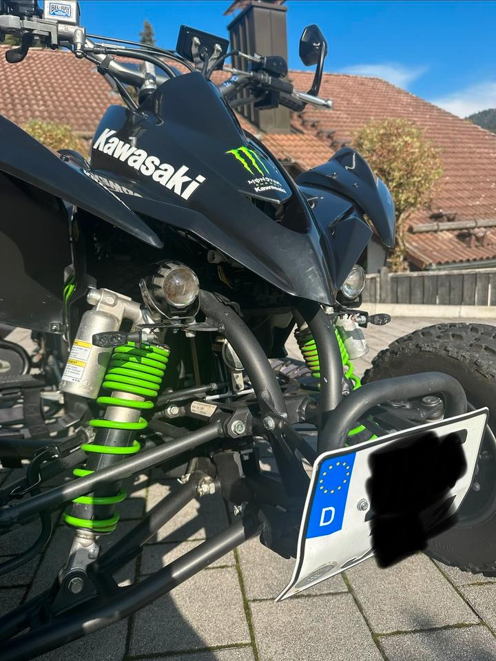 Kawasaki KFX 450r Monster Edition LOF Zulassung 2011 — interior