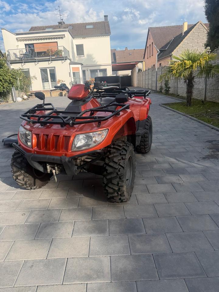  Gelöscht • Quad Arctic Cat 650 Allrad 4x4 LOF Seilwinde 2009 — engine 650 ccm