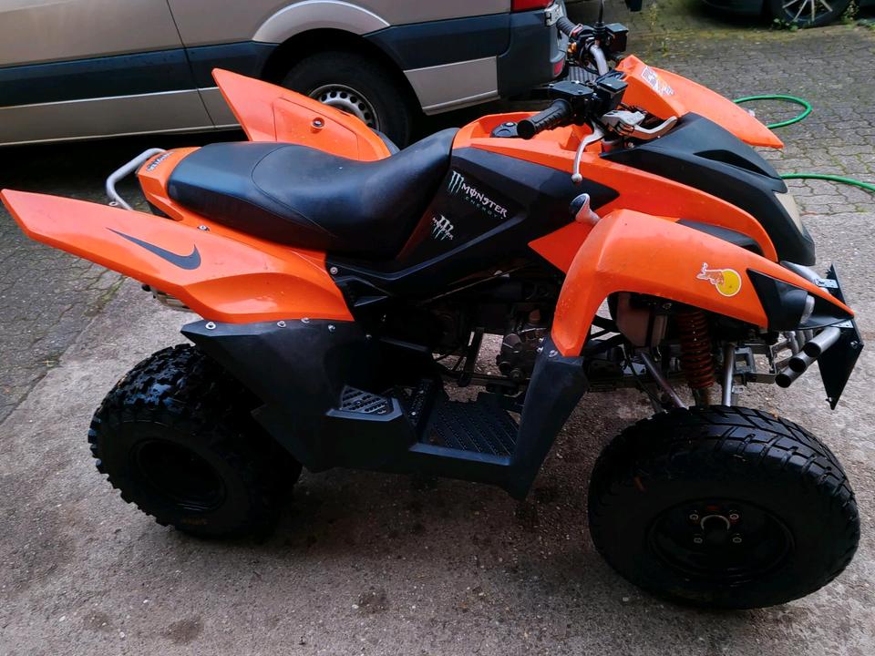 Weitere Motorräder Herchee ATV 320S Bastel fahrzeug /Ersatzteile 2009 — rear view