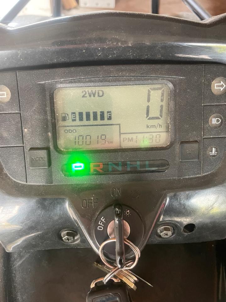 Kymco mxu 500 Quad 2007 — engine 500 ccm
