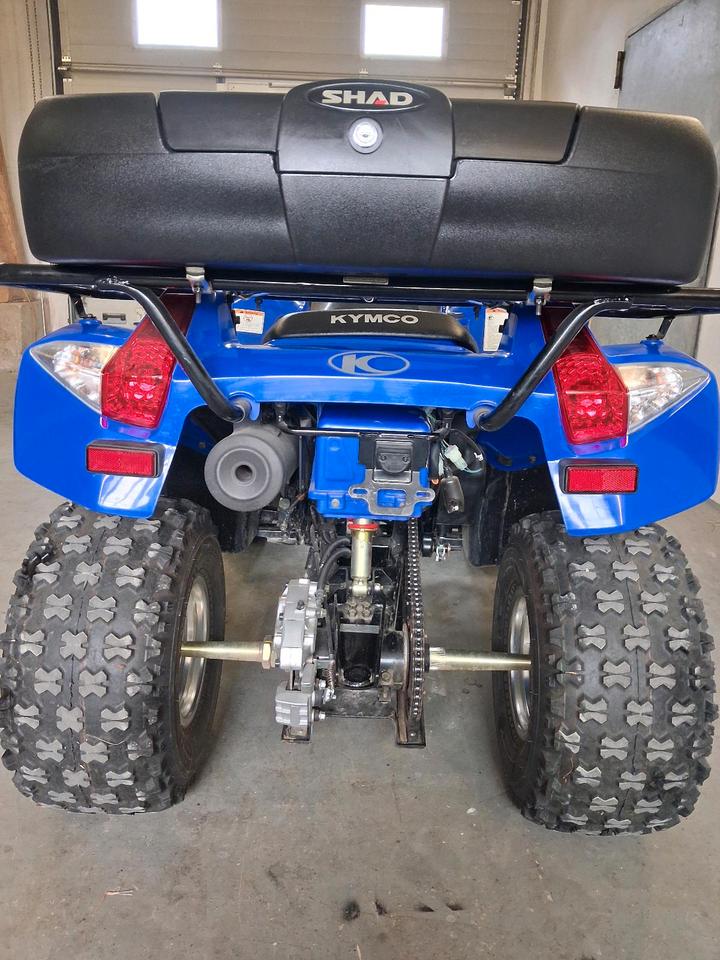 Kymco quad 250 2015 — interior