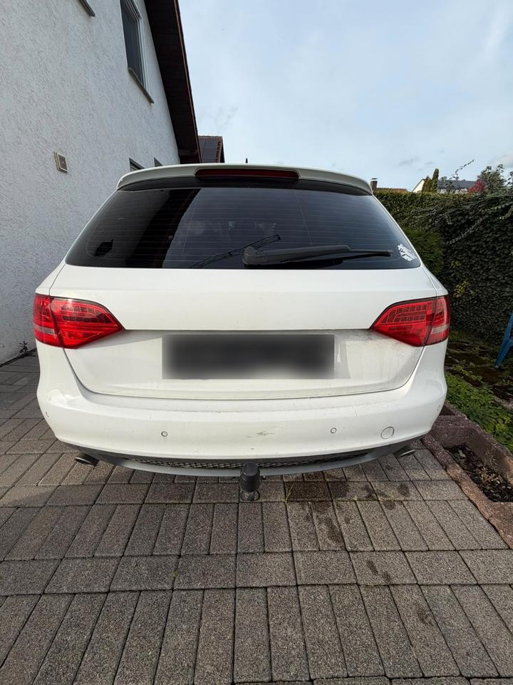 Audi A4 2011 — rear view
