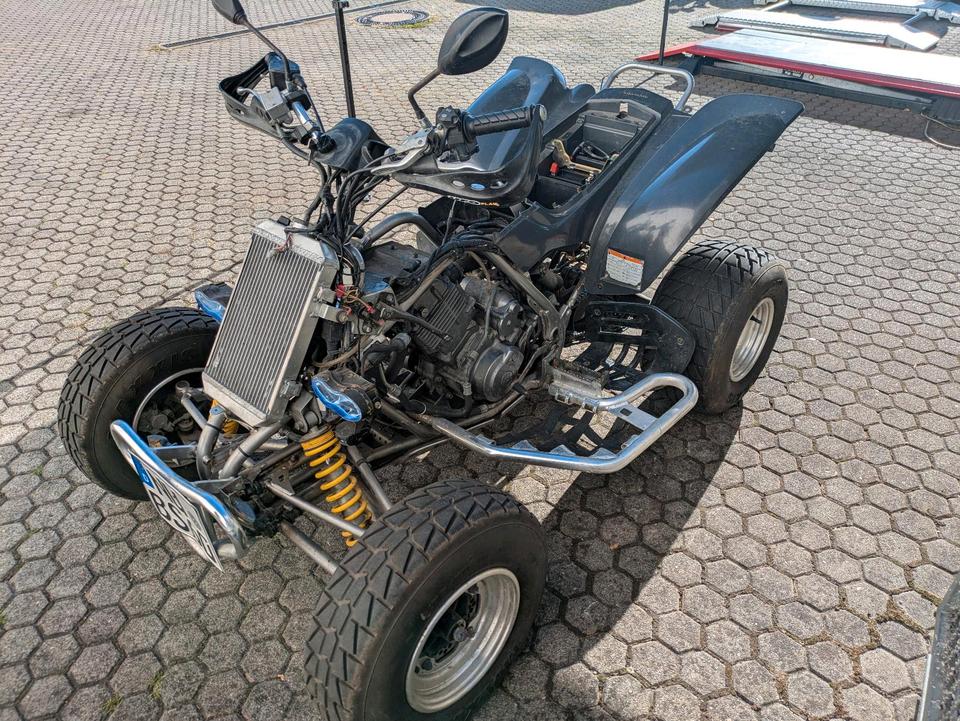 Yamaha Gelöscht • Yamaha YFM 660 Raptor Quad LOF Zulassung 2005 — двигун 660 ccm