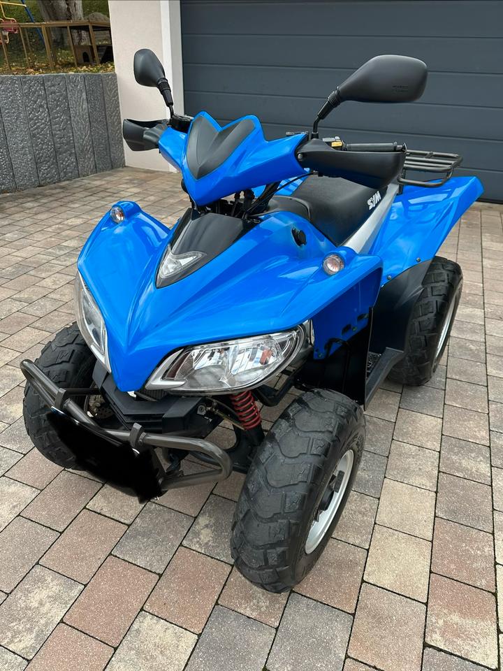 Weitere Motorräder SYM Quad 200 Trackrunner 2007 — rear view
