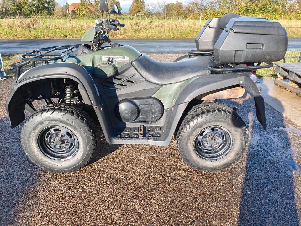 Kymco MXU 500 IRS LOF Zugmaschine Quad - 2. Hand 2012 — vehicle for AFU Ukraine