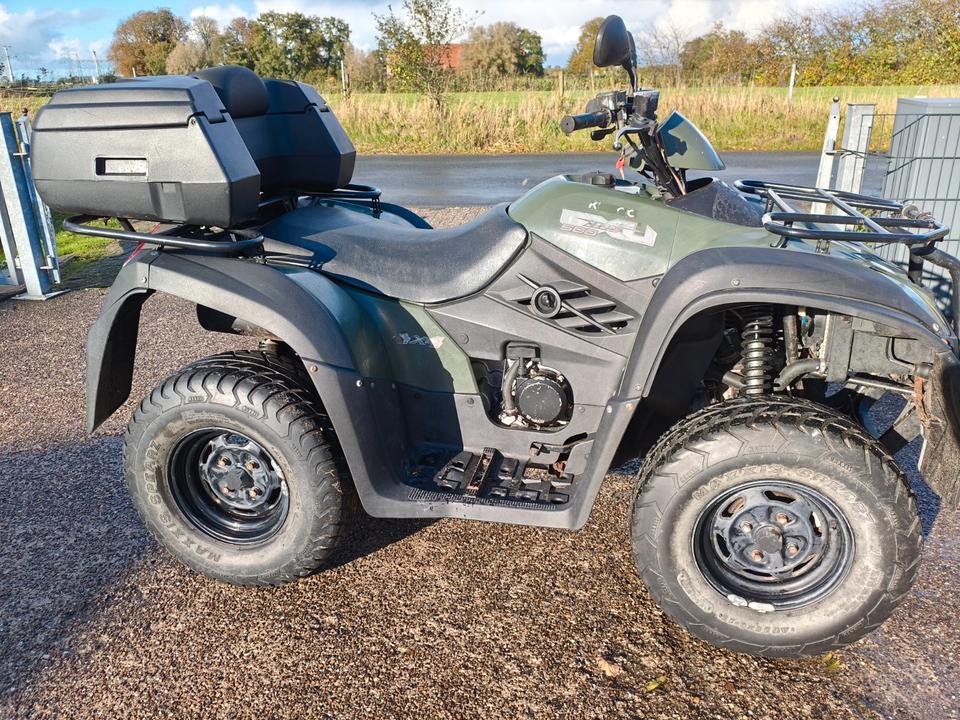 Kymco MXU 500 IRS LOF Zugmaschine Quad - 2. Hand 2012 — interior