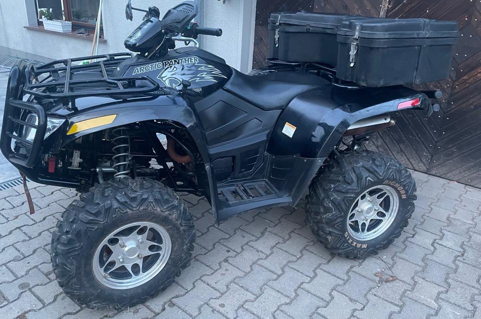 Weitere Motorräder Gelöscht • Arctic Cat 700 Panther 4x4 – viel Zubehör – Motorschaden 2010 — interior